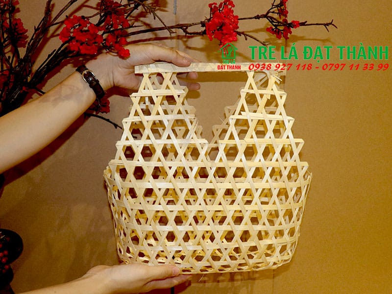 Giỏ Mây Tre Đan - GMTD001